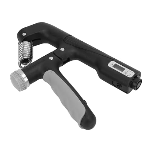 RiToEasysports Hand Grip Strengthener, Adjustable 10 to 100kg Resistance with Digital Counter for Muscle Recovery, Hand Strength Training, Rock Climbing, Tennis - color: Black