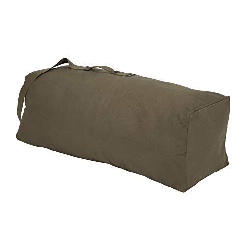 Stansport Deluxe Duffel Bag with Shoulder Strap - color: Olive Green, size: 50" X 14.5" X 14.5"