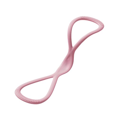 Arm Back Shoulder Exercise Elastic Rope Stretch Fitness Bands Training Ropes Training Device - style: Pink 15lb