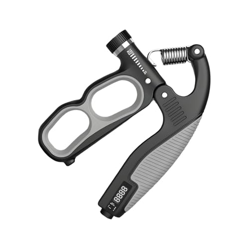 Grip Trainer Adjustable Resistance 22-330Lbs Finger Training | Forearm Grip Strengthener Training Exercise Workout Physical Recovery Practice for Golf Climbing Wrestling Fitness Gym Home