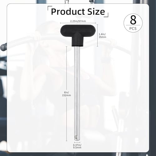 Weight Stack Pin - color: Black 8