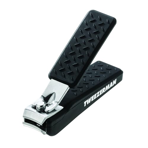 Tweezerman Precision Grip Fingernail Clipper Black
