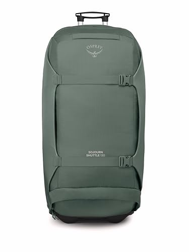 Osprey Sojourn Shuttle 36"/130L Wheeled Duffel Luggage, Koseret Green - color: Koseret Green, size: 36"/130L