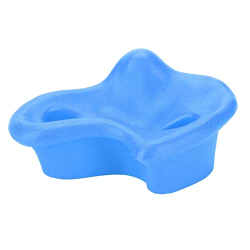 plplaaoo 10PCS Plastic Rock Climbing Holds Set, DIY Tree Rock Climbing Holds for Kids & Adults Climber, Kids Indoor and Outdoor Play Set Use, Includes Mounting Screws., Rock Climbing Holds climbin - color: blue