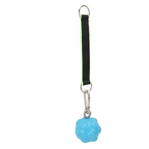 RiToEasysports Pull Up Ball Grips, TPE Climbing Training Ball with Stainless Steel for Strength Workout, Gym Home Exercise - color: Blue