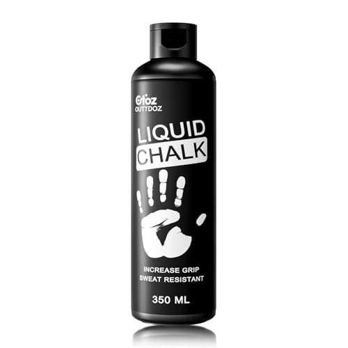 Liquid Chalk 2 oz & 12 oz, Mess-Free Gym Chalk for Lifting | Pro Grade, Quick-Drying Grip for Weightlifting, Gymnastics, Rock Climbing & Dancing - style: 12 oz - 1 Pack