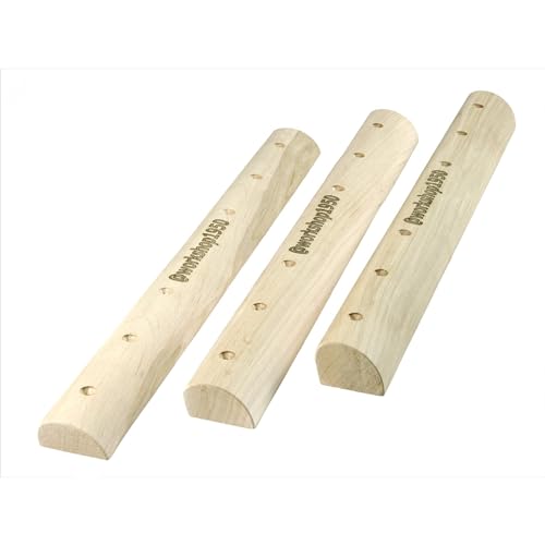 Campus Rungs G (Set of 18 pcs) | for Climbing Walls - size: 32 mm (1 1/4")