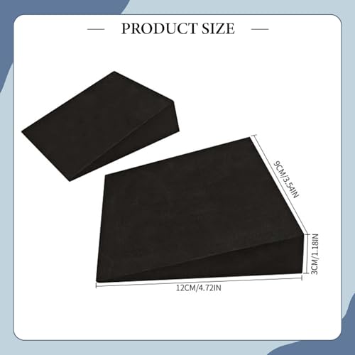 kowaku 2 Pieces Squat Wedge Block Squat Ramp EVA Anti Slip Calf Stretcher Slant Board for Yoga Wrist Support Fitness Practice Pushup