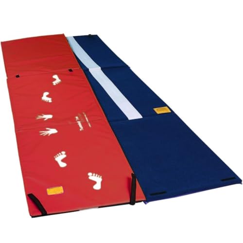 Tumbl Trak Handstand Homework Gymnastics Door Mat for Kids Home Training - color: Red