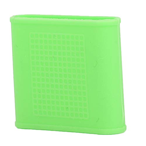 Finger Sleeves, 8pcs Finger Protector Silicone Finger Tube Golf Gloves Golf Finger Protector Tape Anti Slip Elasticity Golfer Swing Grip Golf Finger Band Cover Sets (Green) - color: Green
