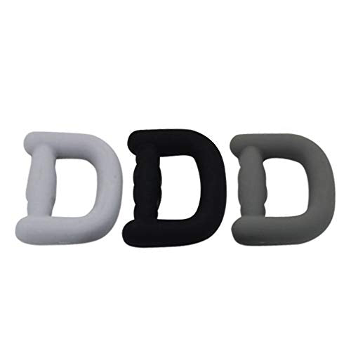 3PCS Finger Stretcher Resistance Bands Strength Trainer for Forearm Exercise Guitar Finger Strengtheners Rock Climbing 6.6 8.8 11 Pounds - color: style 4