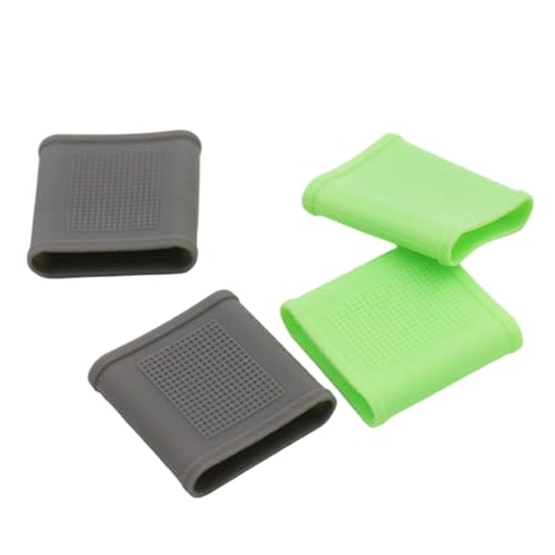 8Pcs Golf Finger Sleeves Silicone Articulations Protector Sports Fingers Band for Swing Controls and Comfort Sports Band