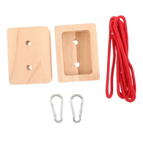 2pcs Wooden Fingerboard Climbing Training Board for Rock Climbing with Easy Installation and Simulated Finger Strength Training Portable Hangboards and Fitness