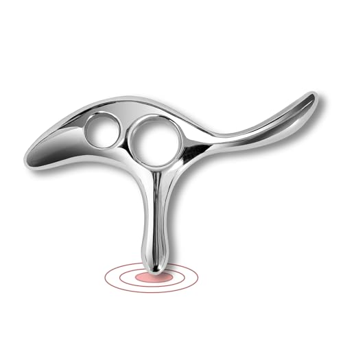 Gua Sha Trigger Point Massage Tool -Thumb Protector,Deep Tissue Massage,Muscle Scraper Tool (T) - size: L