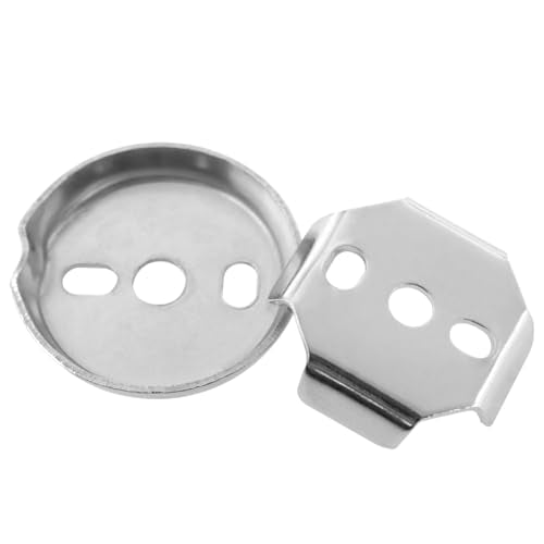 1Set Towel Bar Replacement Parts Mounting Bracket Universal | Bathroom Hardware Silver Suspension Fastening Screw Towel Bar Mounting Hardware for Common Fixtures like Robe Hooks, etc.