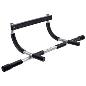 Abahub Home Pull Up Bar - Doorway Mount for Apartments | 265lb Heavy-Duty Strength Trainer | Multi-Grip Space Saver