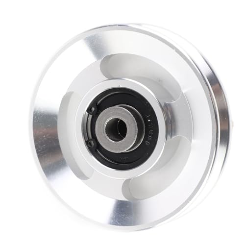 ZJchao Cable Pulley System Gym, Aluminium Alloy Fitness Pulley Wheel System Attachments Fitness Strength Training Accessory