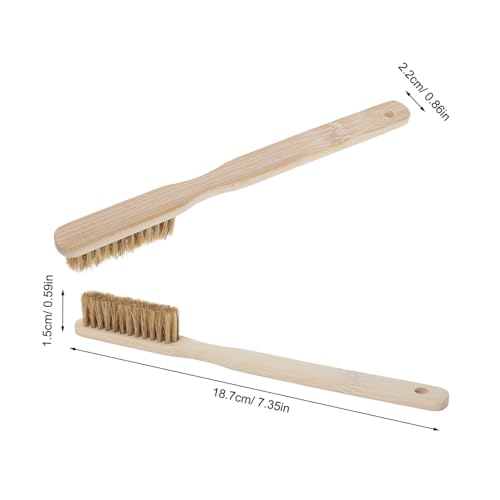 Climbing Hold Brush Mountaineering Cleaning Brush Soft Boar Bristle Medium Size for Bouldering Outdoor Wall Maintenance