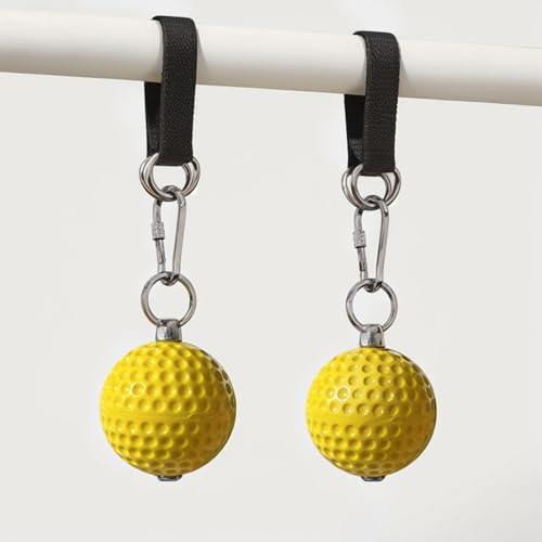 Pull Up Grip Balls, Non Slip Rock Climbing Holds Pullup Power Balls For Strength Training Attachment, Enhance Grip Strength & Forearm Training, For Chin Up Bar, Kettlebell, Barbell Home Gym Workout