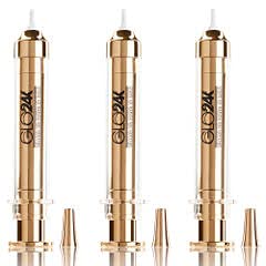 Glo24K Instant Facelift Cream With 24K Gold, Hyaluronic Acid, Peptides, And Vitamins. Value Pack Of 3. A Powerful Non-Invasive A