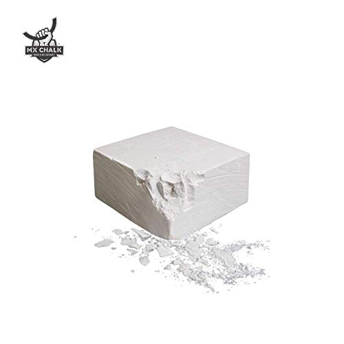 2 Ounce Block of Chalk, Gym Chalk, Magnesium Carbonate, Gymnastics, Weightlifting, Rock Climbing, Crossfitness