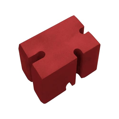 EVA Bench Press Block Bench Adjustable Exercise Block Non Slip Board Foam Training Board - color: Red