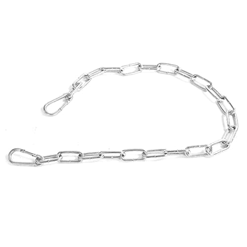 Drop Weight Belt, Gym Dip Belt with Waist Chain, Strength ing Equipment for Pul Up, Ten Gym Pull Up Bar Plate Weight with 2 Iron,