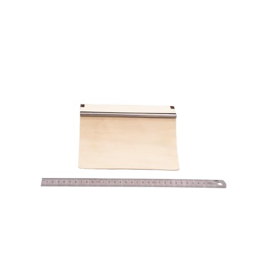 Fingerboard Ramp – Portable Quarter-Pipe, Handmade Wooden Ramp for Fingerboard Tricks and Layouts, Fits 96mm Fingerboards