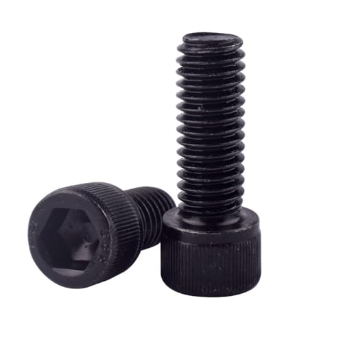 10Pcs 5/16-18 x 3/4" Socket Head Cap Screws Bolts, 12.9 Grade Alloy Steel Black Oxide Finish, Allen Hex Drive, UNC Coarse Full Thread - size: 5/16-18 x 3/4" (10PCS)