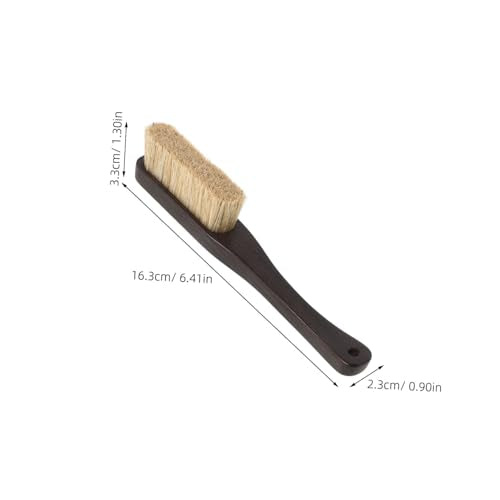 Climbing Chalk Lightweight Design and Wooden Handle Brush with Boar Hair Bristles Efficiently Removes Chalk and Dirt for Rock Holds and Natural Rock Outdoor Workouts