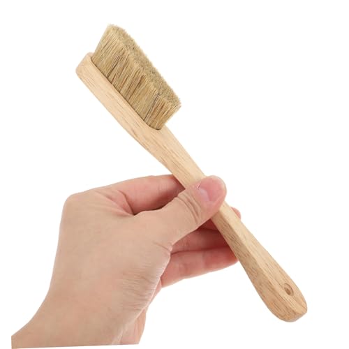 POPETPOP Rock Climbing Brush with Ergonomic Handle and Soft Boar Hair Bristles Lightweight Cleaning Tool for Bouldering Holds Compact Design for Outdoor and Indoor Adventures