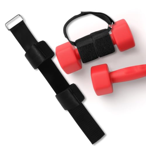 Dumbbell Barbell Loading Straps Weight Lifting Straps 1 Pair Heavy Duty Nylon Adjustable for Strength Enhancement and Workout Squats