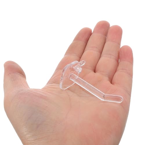 50pcs Plastic Pegboard Hooks 5cm Small Hanging Board Hooks for Garage Organization and Workshop Tool Storage