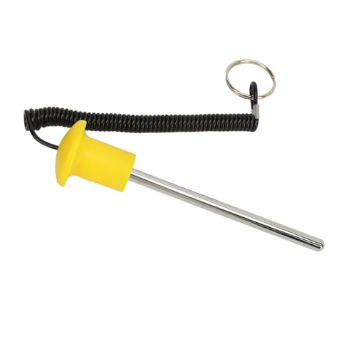 8mm Diameter Gym Weight Stack Pin, Automatic Drop Set Pins, Magnetic Weight Pin with Lanyard, Exercise Equipment Accessory