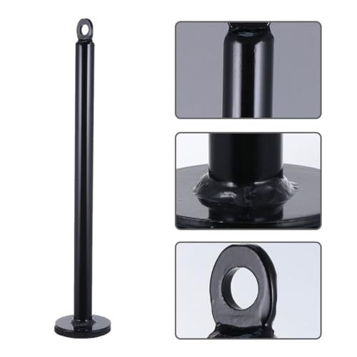 Gym Weight Loading Pin Barbell Plate Holder 20mm Diameter X 220mm Length Fitness Pulley Machine Accessory for Home and Commercial Workout Equipment