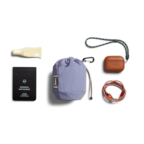 Bellroy Cinch Pouch (Makeup and Travel Pouch, Made for Organizing and Attaching) - LilacHaze - color: LilacHaze