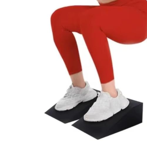 predolo 2 Pieces Squat Wedge Block EVA Foam Wedge for Bodybuilding Weightlifting