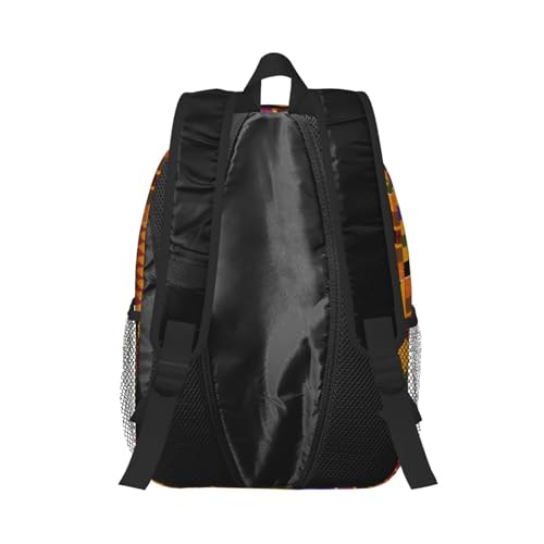 African Tribes Laptop Backpack African Art Backpack Bag With Adjustable Shoulder Straps - color: African Tribe _I1002