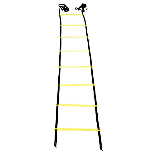 8 Rung Agility Ladder Training Equipment Speed Coordination Balance Drill Tool for Soccer Football Fitness Workout