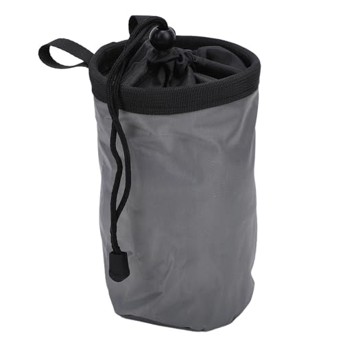 Yunseity Climbing Chalk Bag, Athletic Chalk Pouch with Large Capacity, Adjustable Waist Belt Gym Bag for Rock Climbing, Gymnastics, Weightlifting, Fitness