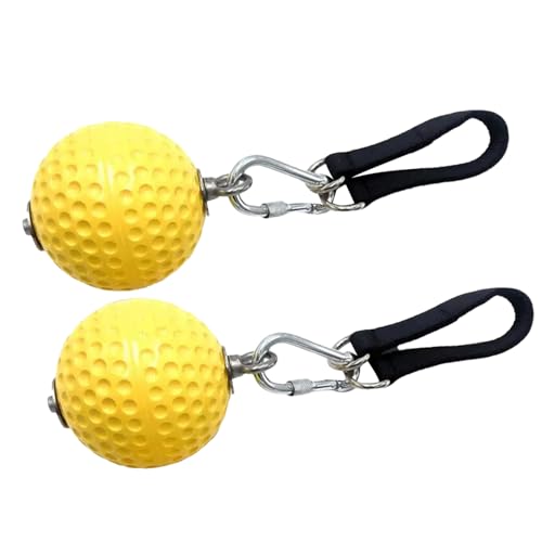 Pull Up Grip Balls, Non Slip Rock Climbing Holds Pullup Power Balls For Strength Training Attachment, Enhance Grip Strength & Forearm Training, For Chin Up Bar, Kettlebell, Barbell Home Gym Workout