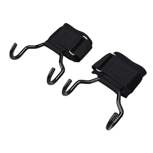Marhynchus Weight Lifting Hooks, Adjustable Non Slip Rubber Grip Straps for Strength Training, Heavy Duty Support for Men and Women Gym Workouts