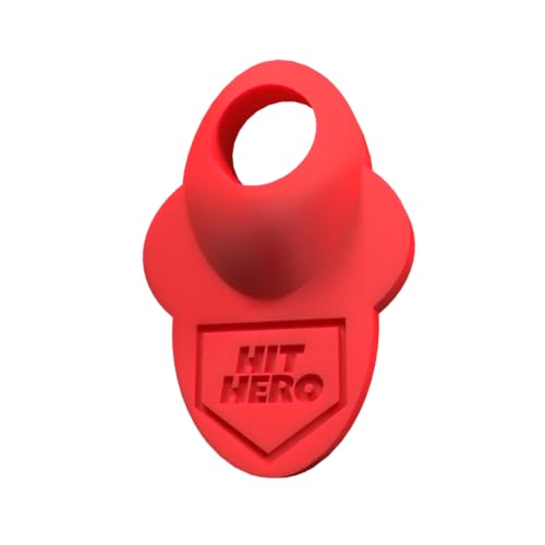 Baseball Thumb Guard, Batters Batting Grip, Finger Guard, Accessory, Batting Protection, Reduce Bat Sting, Hitter, Tool, Bat, Hitting Accessory - color: Red