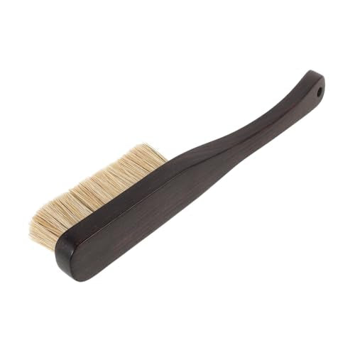 BESPORTBLE Climbers Chalk Brush with Wooden Handle and Boar Hair Bristles for Bouldering and Year- Climbing, Quick Drying Rock Cleaning Tool Suitable for Professional Climbers and Beginners