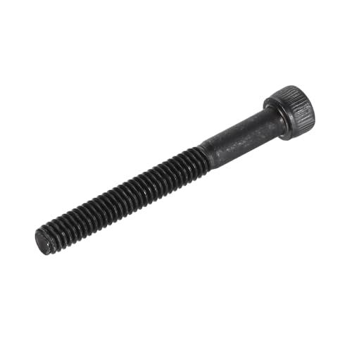uxcell #8-32x1-1/2" Hex Socket Head Cap Screw Bolts 12.9 Grade Alloy Steel 25pcs