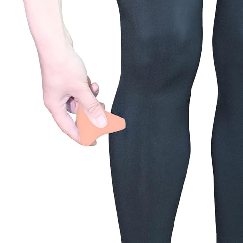 Manual Trigger Point Massage Tool Small Massager Ball 3″×2.6″ Pink | For Deep Tissue Myofascial Release Physical Therapy Plantar Fasciitis Pain Relief Muscle Knot Psoas Hip Flexor Iliacus - color: Pink