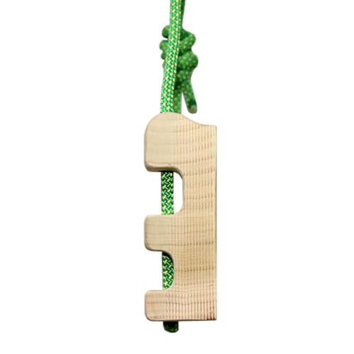 1 Pair Climbing Hangboard Fingerboard for Climbers Jugs Slopers Finger Holds Hang Board Pull Up Board Grip with Smooth Wooden Surface