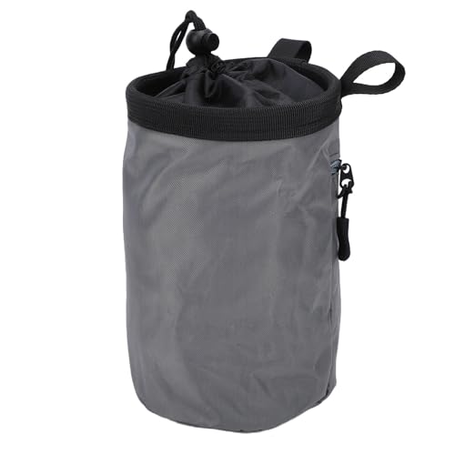 Yunseity Climbing Chalk Bag, Athletic Chalk Pouch with Large Capacity, Adjustable Waist Belt Gym Bag for Rock Climbing, Gymnastics, Weightlifting, Fitness