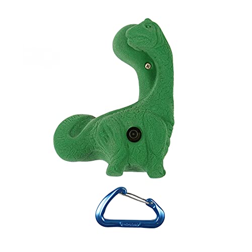 Atomik Rock Climbing Holds Set of 5 XL Dinosaurs in Assorted Bright Tones