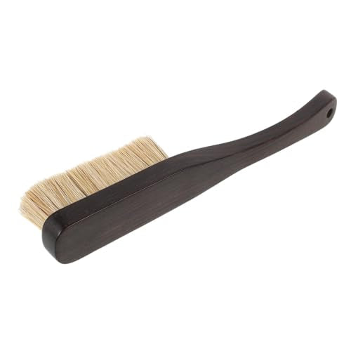 Baluue Climbing Chalk Brush with Dense Fine Boar Bristles and Wooden Handle, Rock Cleaning Tool for Outdoor and Indoor Bouldering, Chalk Removal Brush for Rock Climbing Holds and Ropes